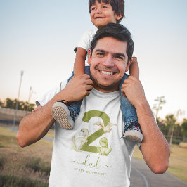 Camiseta Aniversário de Dinossauro Pai