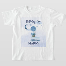Camiseta Aniversário de elefantes da Lua Azul