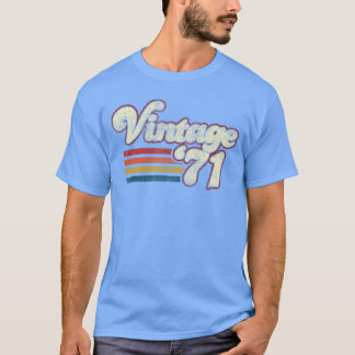 Camiseta Aniversário de família Vintage 1971
