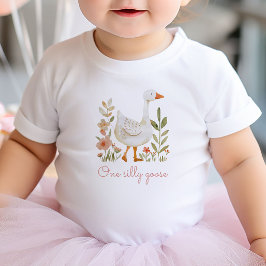 Camiseta Aniversário de Ganso Bobo Rosa