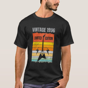 Camiseta Aniversário de Guitarrista em 1996