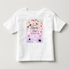 Camiseta Aniversário de Halloween do Assustador