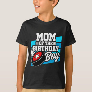 Camiseta Aniversário de Hockey - Mãe de Aniversário - Nasci