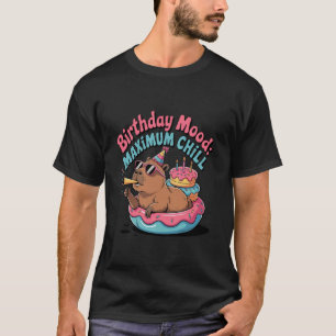Camiseta Aniversário de Humor Máximo de Calafrios Capybara