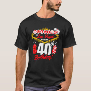 Camiseta Aniversário de Las Vegas - Rolling em Vegas - Vega