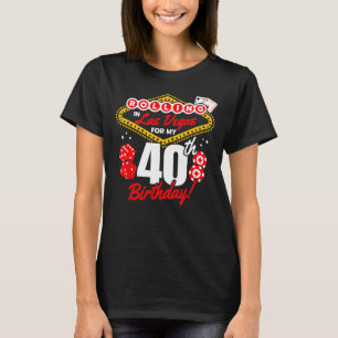 Camiseta Aniversário de Las Vegas - Rolling em Vegas - Vega