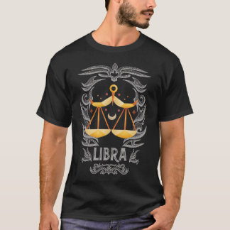 Camiseta Aniversário de Libra Zodíaco