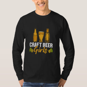 Camiseta Aniversário de Meninas Cervejeiras Artesanais Bebe