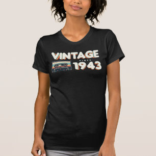Camiseta Aniversário de Música Clássica e Nostálgica - Vint