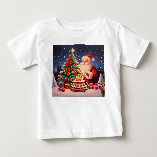 Camiseta Aniversário de Natal 11 (Frente)