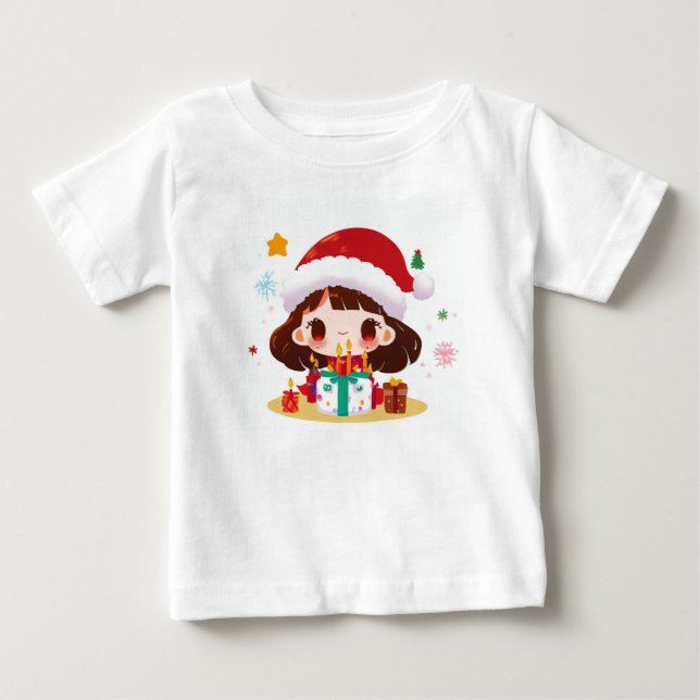 Camiseta Aniversário de Natal 2 (Frente)