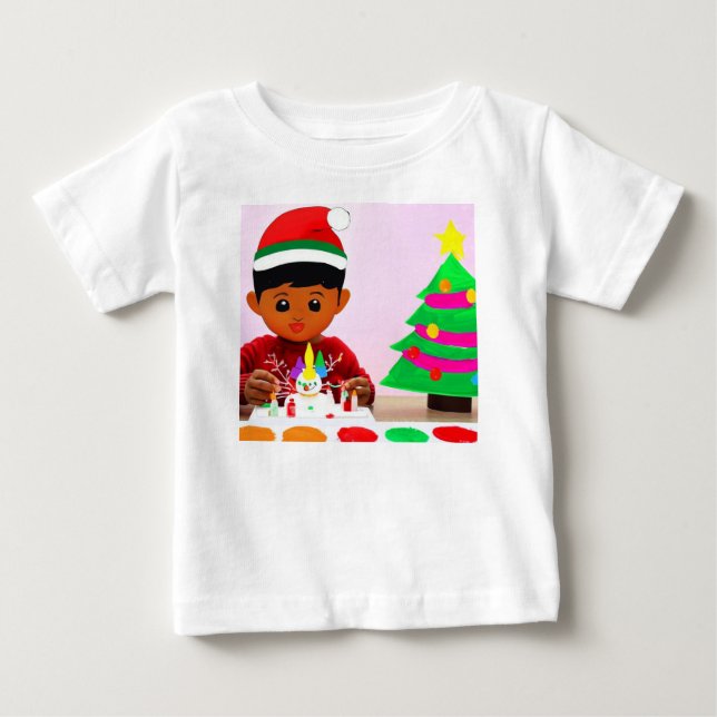 Camiseta Aniversário de Natal 4 (Frente)