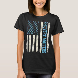 Camiseta Aniversário de Sobriedade de Recuperação Apoio Sób