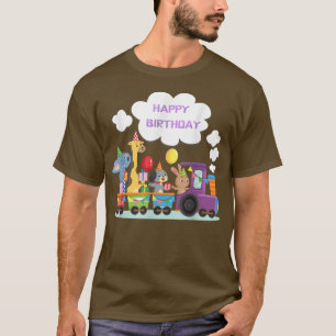 Camiseta Aniversário de um animal fofo