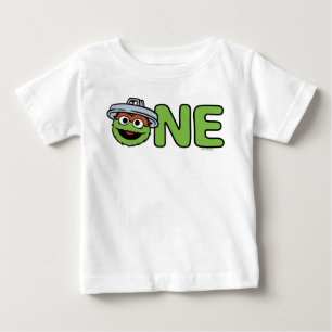 Camiseta Aniversário de um ano do Oscar, o Monstro Maluco