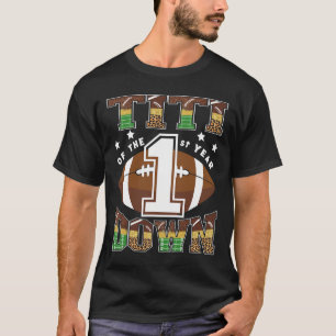 Camiseta Aniversário de um ano do Titi do futebol de primei