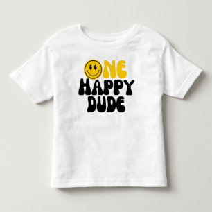Camiseta Aniversário de Um Cara Feliz