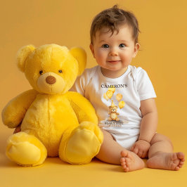 Camiseta Aniversário de um urso muito especial - neutro em 