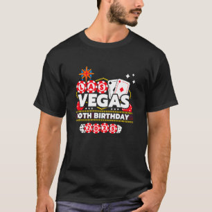 Camiseta Aniversário de Vegas Aniversário da aniversário de