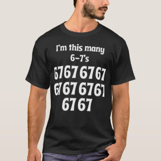 Camiseta Aniversário Divertido de 67 anos Design de Anivers