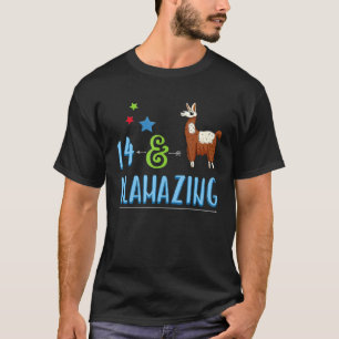 Camiseta Aniversário do 14 Llama