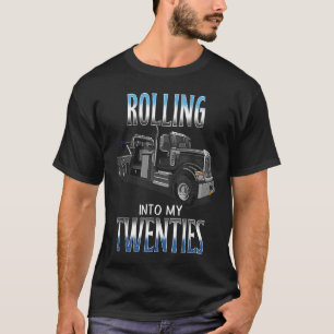 Camiseta Aniversário do 20 do Velho Motorista de Caminhão
