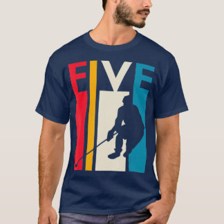 Camiseta Aniversário do 5 Birthday Gift Cinco Vintage Hocke