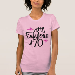 Camiseta aniversário do 70