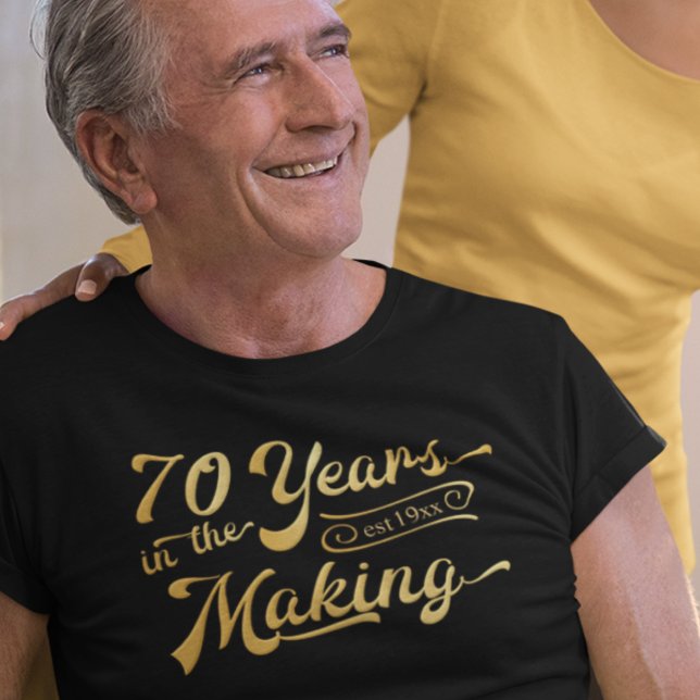 Camiseta Aniversário do 70 nos 70 anos do Fazer (Criador carregado)