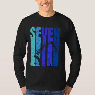 Camiseta Aniversário do 7 de Futebol Americano - 7 Anos