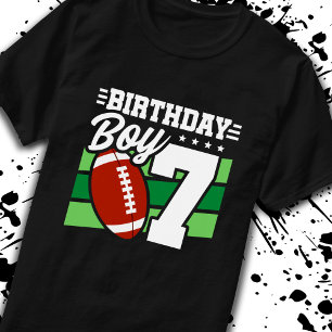 Camiseta Aniversário do 7 de Futebol de 7 Anos