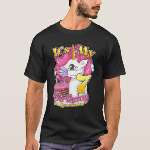 Camiseta Aniversário Do 7 Unicórn Na Quarentena 2021