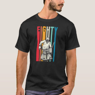 Camiseta Aniversário do 80 de Hóquei no Gelo com 80 Anos