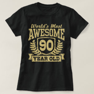 Camiseta aniversário do 90
