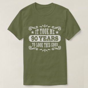 Camiseta aniversário do 90
