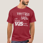 Camiseta aniversário do 90 fermentação B90Z do vintage de<br><div class="desc">aniversário do 90 fermentação B90Z do vintage de 1925 ou alguma anos. br> É você nascido em 1915? Ou procurando um presente de aniversário do divertimento para alguém? Verifique então para fora este T na moda do vintage! Você pode mudar o estilo e a cor do T assim como da...</div>