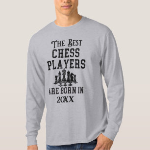 Camiseta Aniversário do Ano de Nascimento do Jogador de Xad