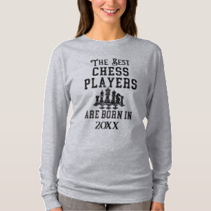Camiseta Aniversário do Ano de Nascimento do Jogador de Xad