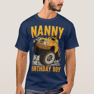 Camiseta Aniversário do "Birthday Boy Monster Truck"