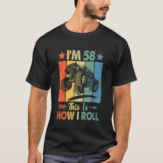 Camiseta Aniversário do Caminhoneiro Retro É assim que eu f