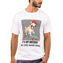 Aniversário do Cão-Touro Francês Personalizado