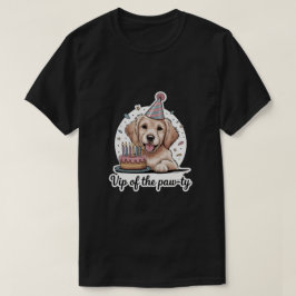 Camiseta Aniversário do Cão "VIP da Festa das Patinhas" Div