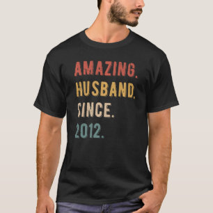 Camiseta Aniversário do Casamento de 11 Mens - Si Marido In