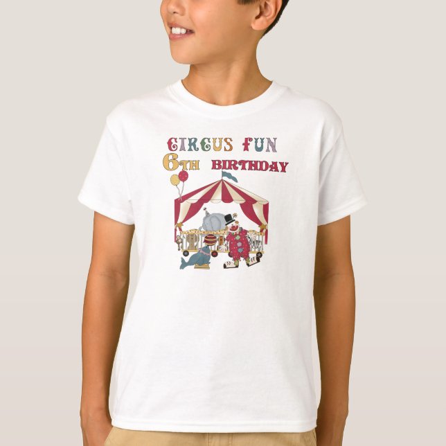 Camiseta Aniversário do circo 6o (Frente)