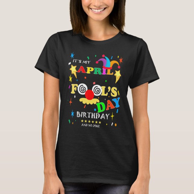 Camiseta Aniversário do Dia da Pena de Abril (Frente)