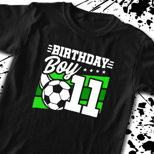 Camiseta Aniversário do Futebol - Menino de 11 anos - Anive