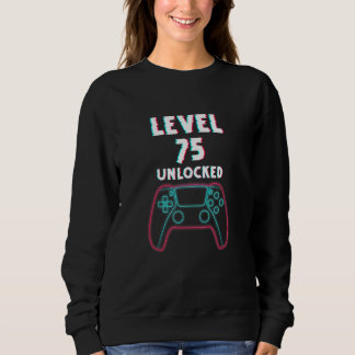 Camiseta Aniversário do Gamer Videogame Desbloqueado do Nív