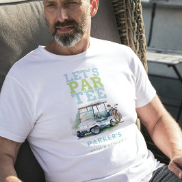 Camiseta Aniversário do Golf Adulto Personalizado