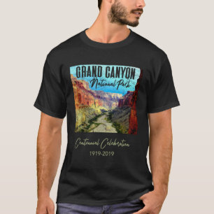 Camiseta Aniversário do Grand Canyon National Park Centenni