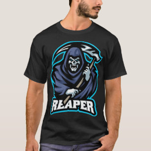 Camiseta Aniversário do Grim Grimace Reaper presente aerod